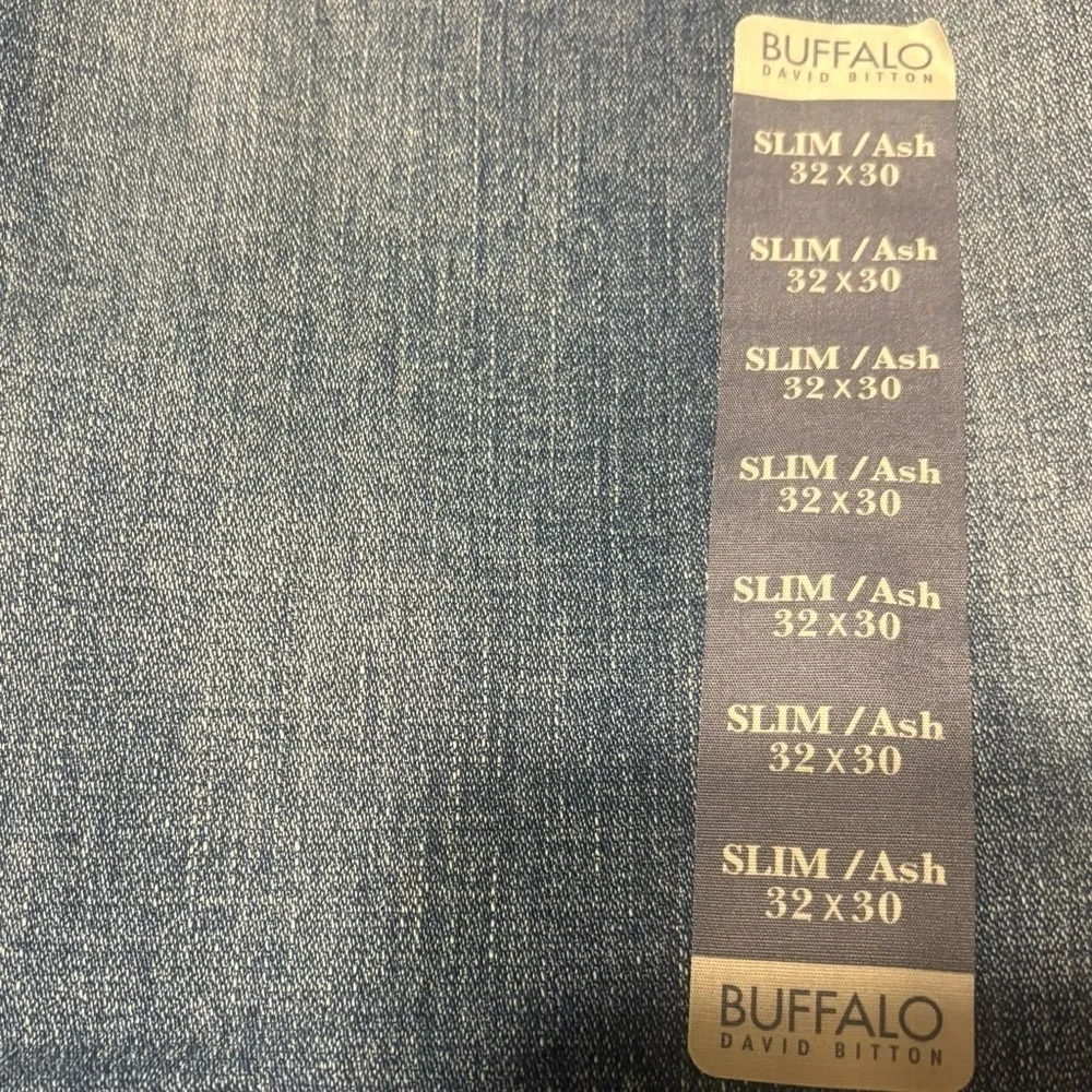 NEW-Buffalo David Bitton Slim Ash Men's Blue Jeans SZ 32/30 - Picture 5 of 7